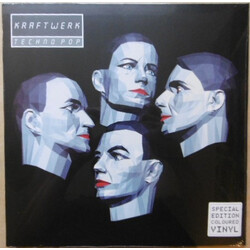 Kraftwerk Techno Pop (Coloured Vinyl) Vinyl LP