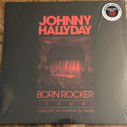 Johnny Hallyday Born Rocker Tour LIVE AU THEATRE DE PARIS VINYL LP