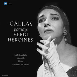 Maria Callas Callas Portrays Verdi Heroines (Verdi 1. Studio Recital) Vinyl 12"
