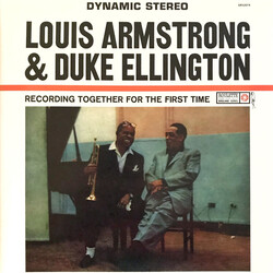 Louis Armstrong / Duke Ellington Recording Together For The First Time Vinyl LP