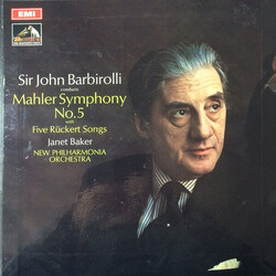 Sir John Barbirolli / Janet Baker / New Philharmonia Orchestra Mahler: Symphony No. 5. Five Ruckert Lieder Vinyl LP