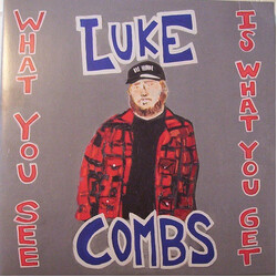 Luke Combs What You See Is What You Get Vinyl 2 LP
