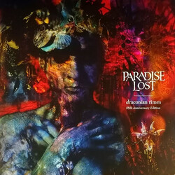 Paradise Lost Draconian Times 25TH ANNIVERSARY EDITION BLUE TRANSPARENT VINYL LP