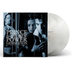 Prince & The New Power Generation Diamonds & Pearls WHITE CLEAR VINYL LP