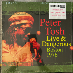 Peter Tosh Live & Dangerous: Boston 1976 (Translucent Yellow Vinyl) (Rsd 2023) Vinyl LP
