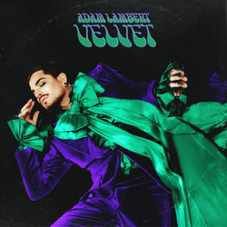Adam Lambert Velvet (Purple/Green Vinyl) Vinyl LP
