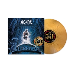 Ac/Dc Ballbreaker 50TH ANNIVERSARY EDITION GOLD VINYL LP