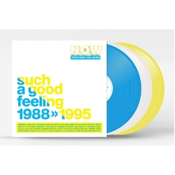 Various Artists Now Thats What I Call An Era - Such A Good Feeling: 1988-1995 BLUE WHITE YELLOW VINYL LP