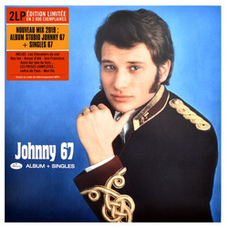 Johnny Hallyday Johnny 67 Album + Singles Vinyl 2 LP