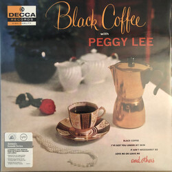 Peggy Lee Black Coffee With Peggy Lee Vinyl LP
