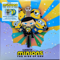 Various Artists Minions: The Rise Of Gru - Original Soundtrack YELLOW BLUE SWIRL VINYL LP