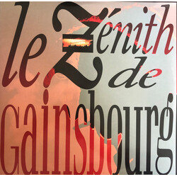 Serge Gainsbourg Le Zenith De Gainsbourg Vinyl LP