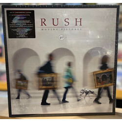Rush Moving Pictures (40Th Anniversary Edition) (Super Deluxe Edition) (5Lp +3Cd +Blu-Rayx2) Vinyl LP Box Set