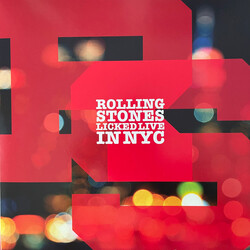 Rolling Stones Licked Live In Nyc Vinyl LP