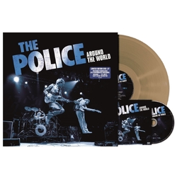 Police Around The World RESTORED & EXPANDED EDITION GOLD VINYL LP + DVD