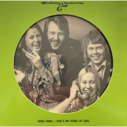 Abba Ring Ring ENGLISH SHES MY KIND OF GIRL PICTURE DISC VINYL 7INCH