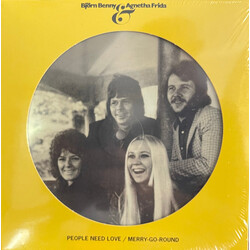 Abba People Need Love / Merry-Go-Round PICTURE DISC VINYL 7INCH