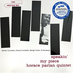 Horace Parlan Speakin My Piece Vinyl LP