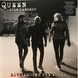 Queen + Adam Lambert Live Around The World Vinyl LP