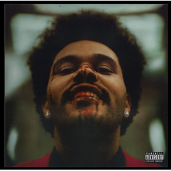 Weeknd After Hours CLEAR RED SPLATTER VINYL LP