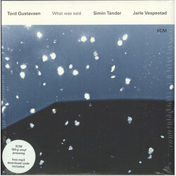 Tord Gustavsen / Simin Tander & Jarle Vespestad What Was Said Vinyl LP