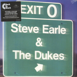 Steve Earle & The Dukes Exit 0 Vinyl LP