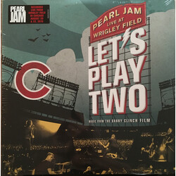 Pearl Jam Let's Play Two Vinyl 2 LP