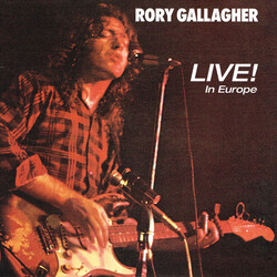 Rory Gallagher Live! In Europe Vinyl LP