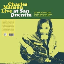 Charles Manson Live At San Quentin YELLOW VINYL LP