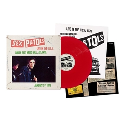 Sex Pistols Live In The U.S.A 1978 - Atlanta RED VINYL LP