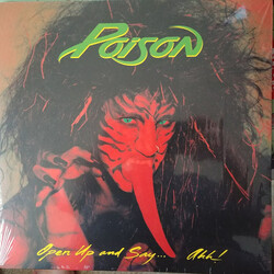 Poison Open Up And Say Vinyl LP