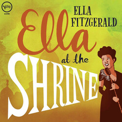 Ella Fitzgerald Ella At The Shrine Vinyl LP