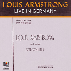 Louis Armstrong Live In Germany 1952 VINYL LP