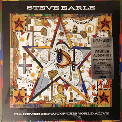 Steve Earle Ill Never Get Out Of This World Alive Vinyl LP