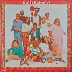 Glass Animals How To Be A Human Being - Coral Blue Vinyl LP