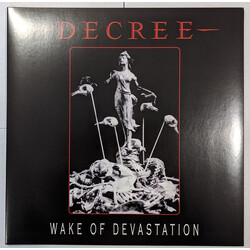 Decree Wake Of Devastation WHITE VINYL LP