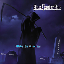 Blue Oyster Cult Alive In America BLUE VINYL LP