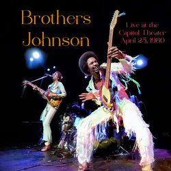 Brothers Johnson Live At The Capitol Theater April 25. 1980 BLUE MARBLE VINYL LP