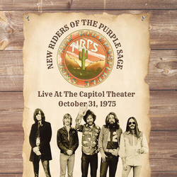 New Riders Of The Purple Sage Live At The Capitol Theater ORANGE MARBLE VINYL LP