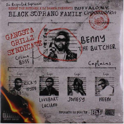 Benny The Nutcher X Dj Drama Present Black Soprano Family (Red Vinyl) Vinyl LP