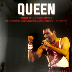Queen Tear It Up Sun City! Live At Superbowl. Sun City. South Africa. 19Th October 1984 - Fm Broadcast Vinyl LP