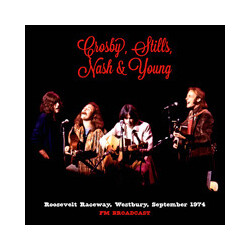 Crosby, Stills, Nash & Young Roosevelt Raceway, Westbury, NY, September 8th 1974 Vinyl 2 LP