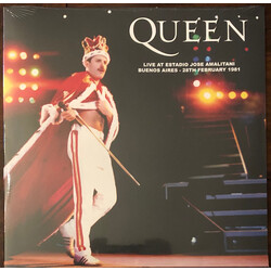 Queen Live At Estadio Jose Amalitani Buenos Aires - 28th February 1981 Vinyl LP
