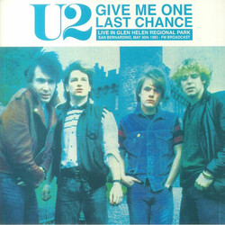 U2 Give Me One Last Chance: Live In Glen Helen Regional Park San Bernardino, May 30th 1983 - FM Broadcast Vinyl LP