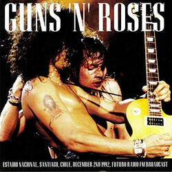 Guns N' Roses Estadio Nacional, Santiago, Chile, December 2nd 1992, Futuro Radio Fm Broadcast Vinyl 2 LP