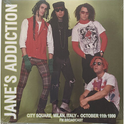 Janes Addiction City Square. Milan. Italy - October 11Th 1990 - Fm Broadcast Vinyl LP