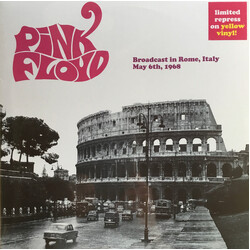Pink Floyd Broadcast In Rome Italy May 6Th 1968 (Yellow Vinyl) Vinyl LP
