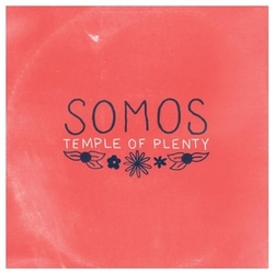 Somos Temple Of Plenty RED SEA GLASS BLUE SPLASH VINYL LP