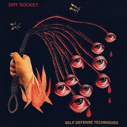 Dry Socket Self Defense Techniques GALAXY EFFECT RUBY TRANSPARENT BLACK VINYL LP