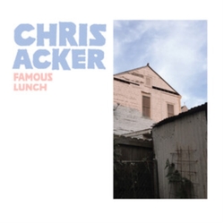 Chris Acker Famous Lunch ORANGE WHITE MARBLE VINYL LP